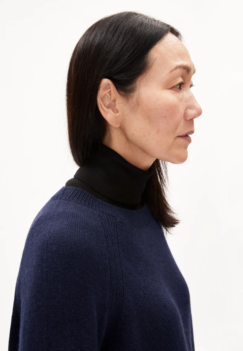 DILIRIAA REGLANA STRICKPULLOVER | night sky