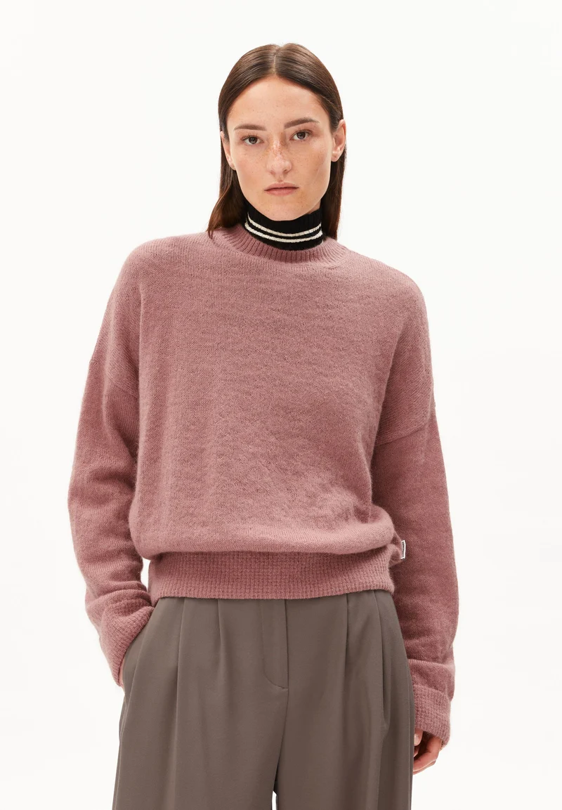 SURI INARIAAS LIGHT STRICKPULLOVER | light berry